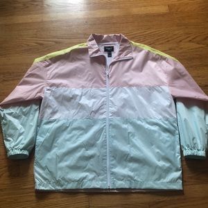 Pastel windbreaker
